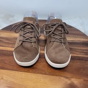 Spenco Santa Clara Brown Corduroy Women's Sneaker 6B NWOT